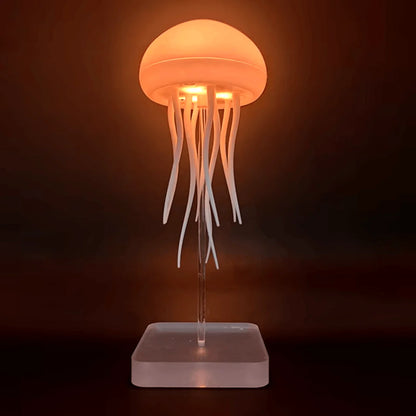 Vibbang LED Smart Jellyfish Night Light, Jellyfish Mood Light, Voice Control Charging Jellyfish Shape Night Light, for Decoration