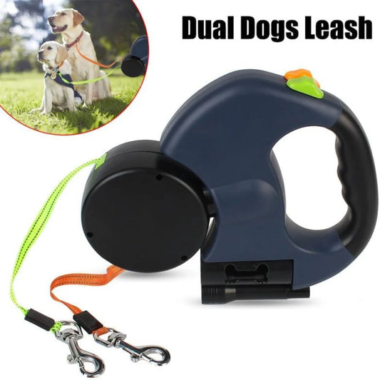 dual untagle dog leash