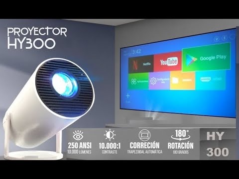 HY300 Plus Projector Android 4K 1280*720P